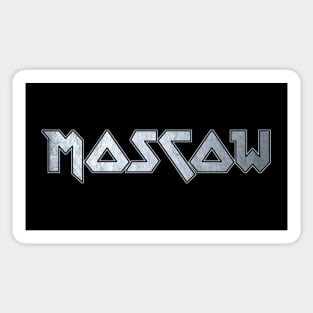 Heavy metal Moscow Sticker